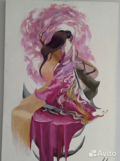 Картина маслом на холсте