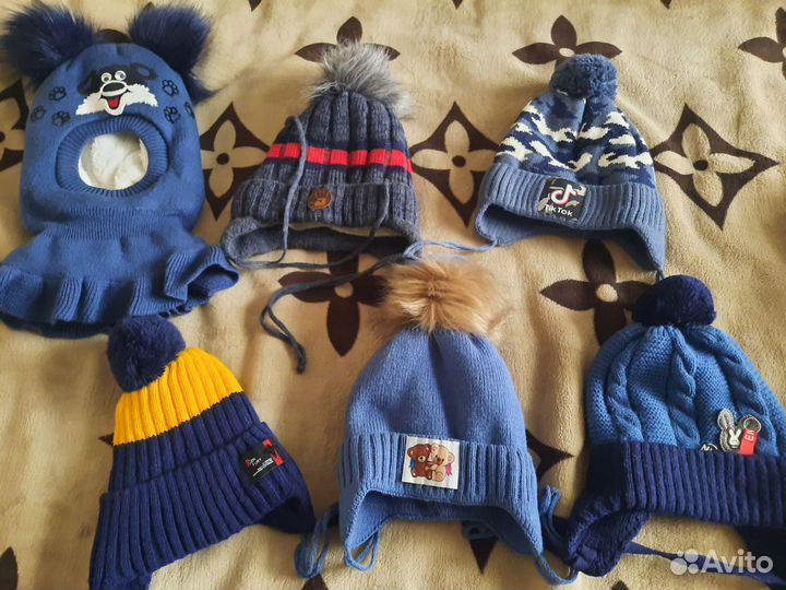 Шапки осень,зима для мальчика