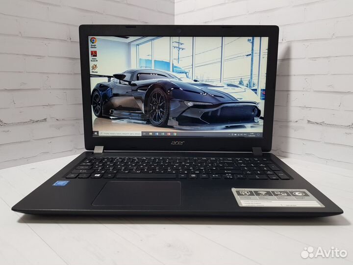 Быстрый ноутбук Acer Intel 4Gb/SSD гарантия