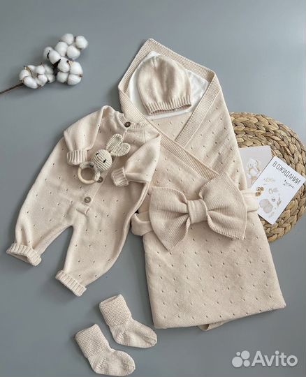 Комплект на выписку весна лето