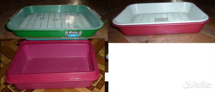 Кошачий туалет лоток