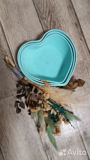 Корзинки из хлопкового шнура