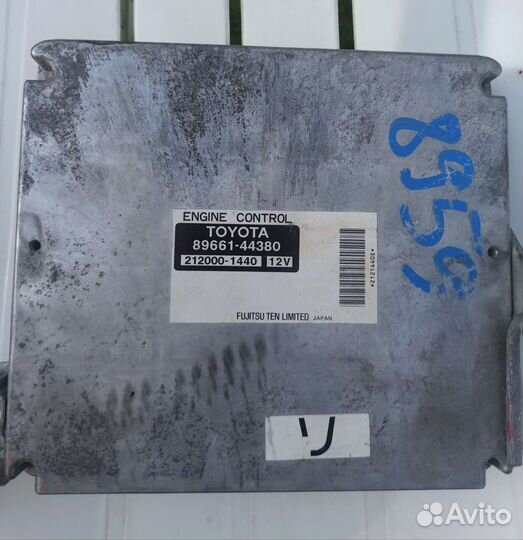 Эбу на toyota ipsum