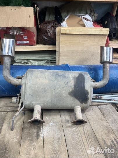 Infiniti fx 35 глушитель