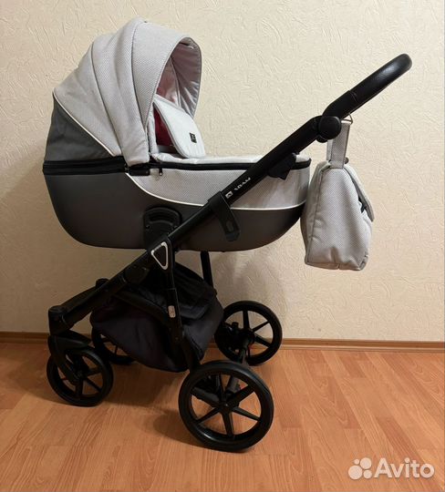 Коляска 3 в 1 adamex bibione lux