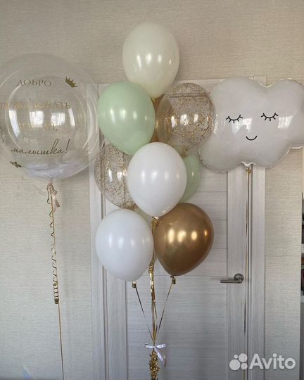 Воздушные шары, шарики и композиции