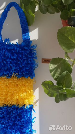 Мочалки ручной вязки