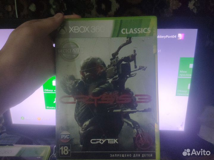 Xbox 360 + 6 игр или 10 с доплатой