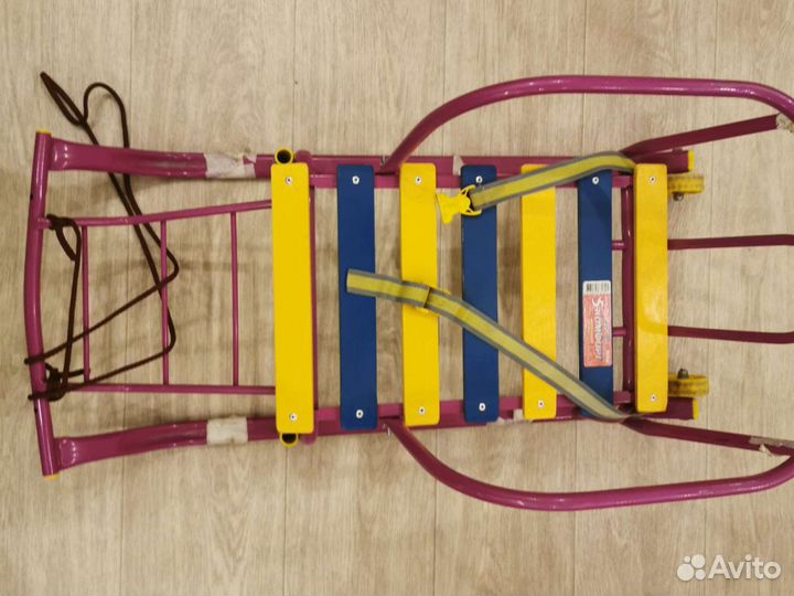 Санки с колёсами