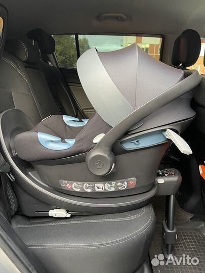 Автокресло cybex aton с базой