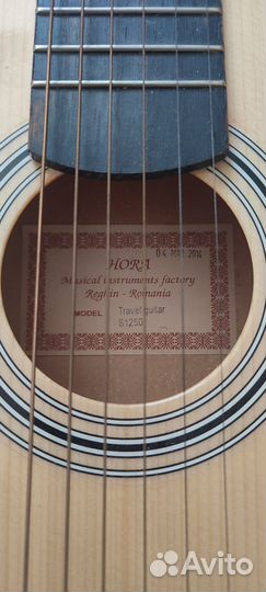 Travel гитара hora для любителей путешествий