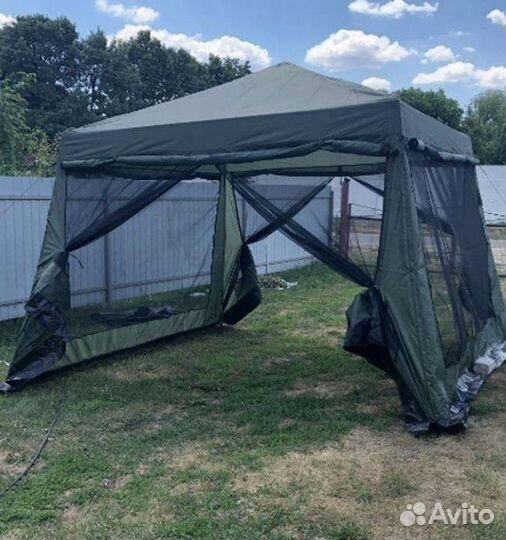 Шатер для отдыха с москитной сеткой