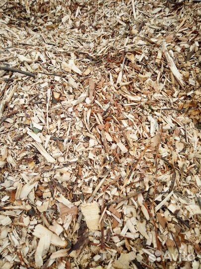 Щепа для мульчи