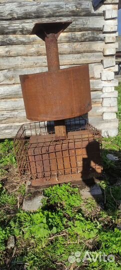 Печь для бани с баком