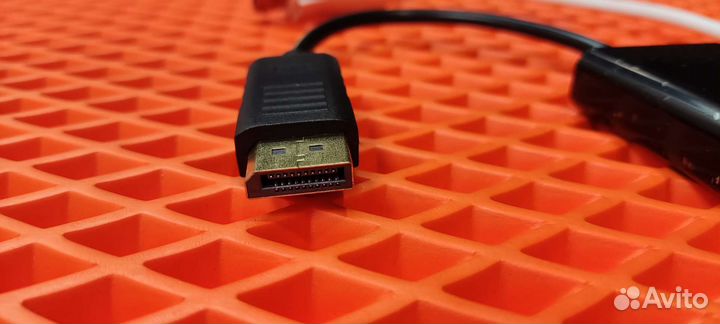 Переходник display port - vga, цифровой, новый