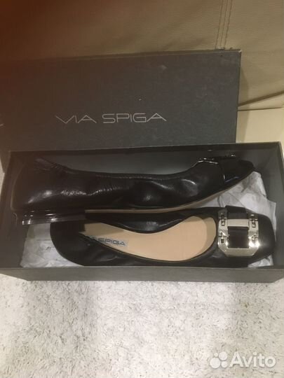 Балетки женские 38 размер натуральная кожа