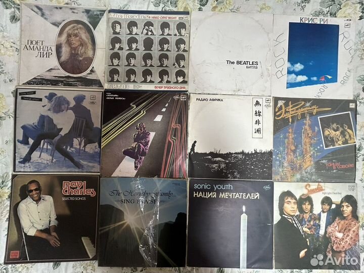 Виниловые пластинки СССР