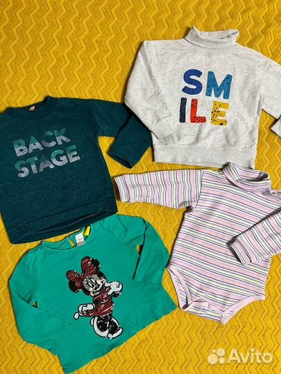 Одежда для девочки пакетом 80 86