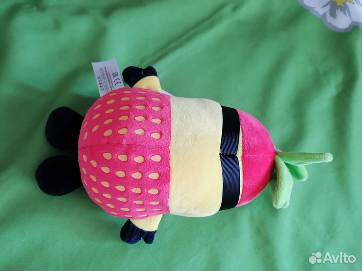 Миньон мягкая игрушка. Боб - Клубника