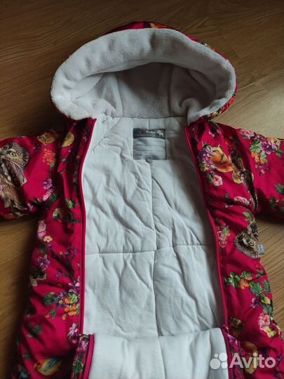 Комбинезон трансформер зимний 80-86р