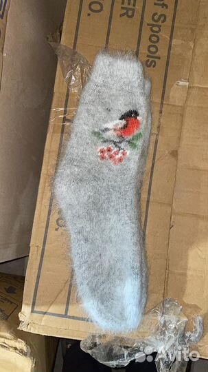 Пуховые носки оптом из козей шерсти