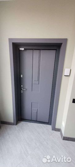 Монтаж откосов на входные двери