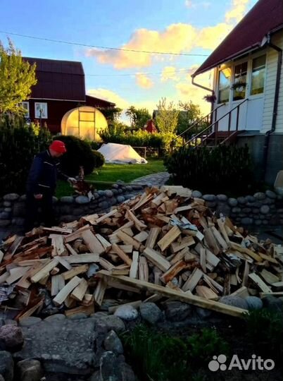 Дрова любые сухие в укладку качественные