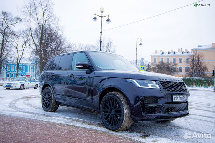 Рестайлинг Range Rover SVO Китай оптика +установка