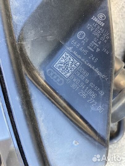 Фары ауди a4