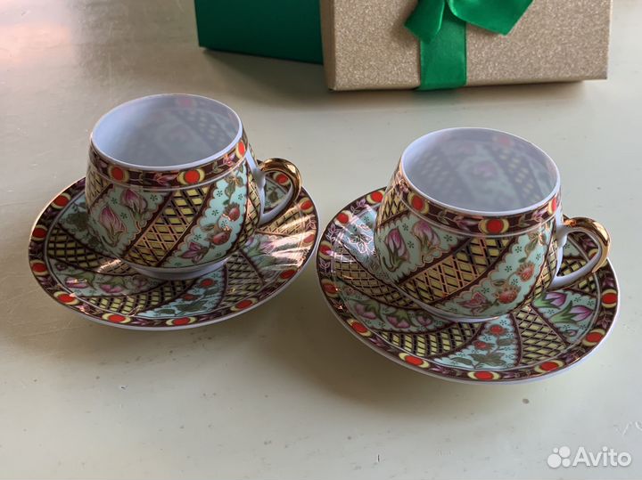 Кофейная пара костяной фарфор Arti-M Collection