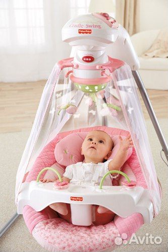 Аренда детские электрокачели прокат