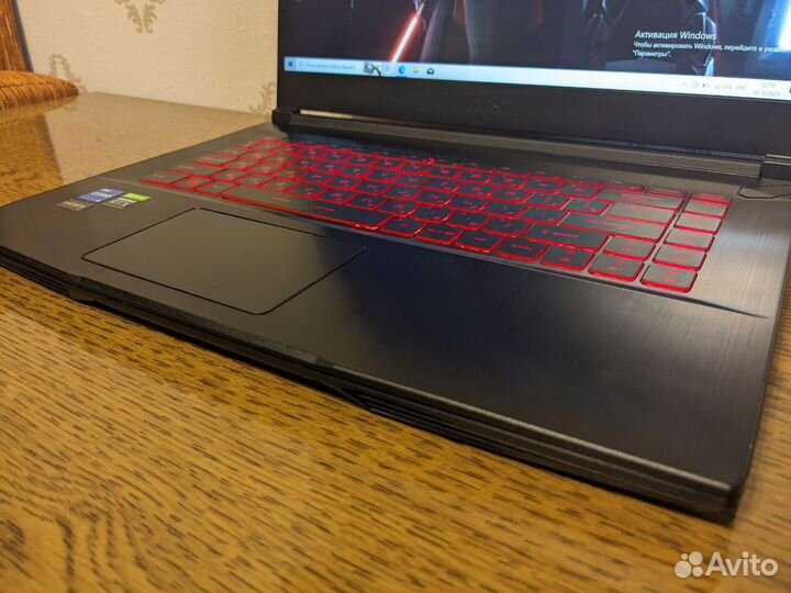 Ноутбук MSI GF63 i5/3050ti/16Gb/SSD