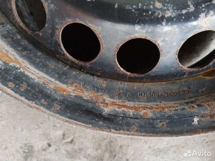 Штампованные диски r16 (4шт)