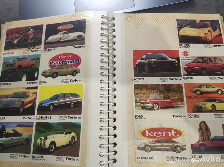 Вкладыши от жвачек Turbo