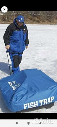 Палатка зимняя на санях волокуше