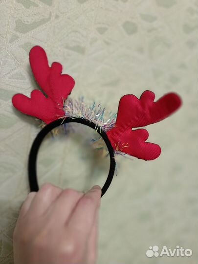 Новогодний ободок