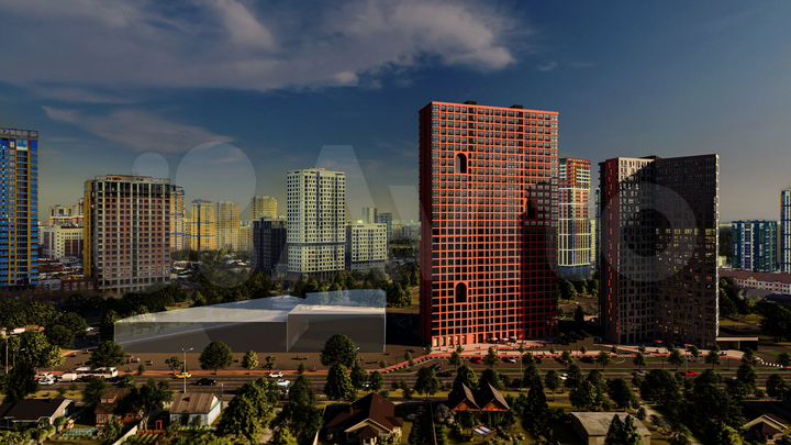 2-к. квартира, 57 м², 19/31 эт.