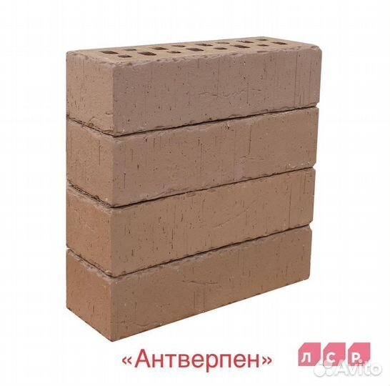 Кирпич клинкерный лср