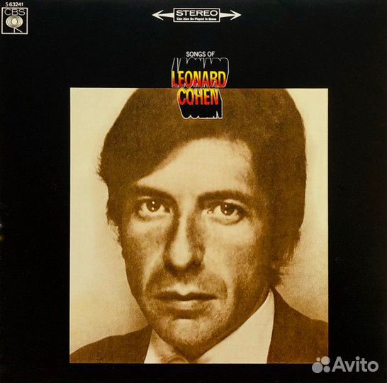 Songs Of Leonard Cohen. 1968. CBS – S 63241