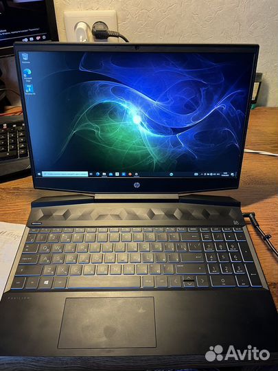 Ноутбук hp pavilion gaming laptop 15-dk1091ur