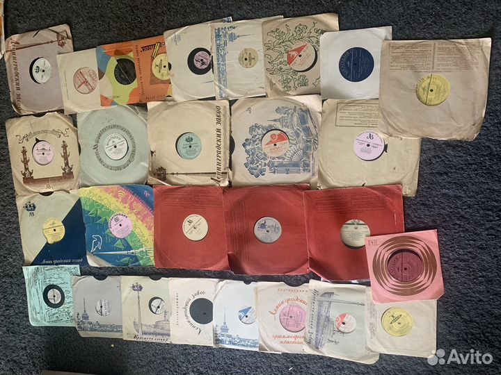 Виниловые пластинки СССР