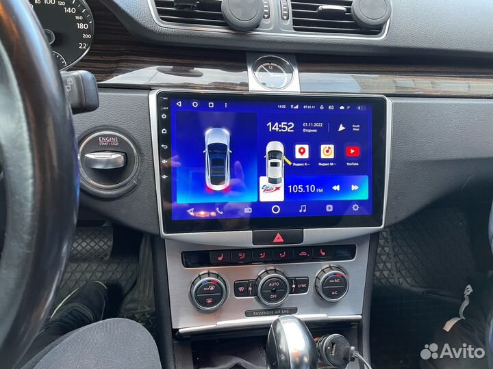 Магнитола Teyes на Passat Volkswagen в Миассе