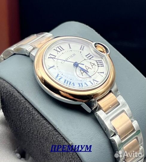 Шикарные часы женские Cartier гарантия