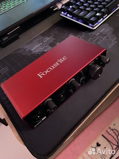 Focusrite scarlett 2i2 3rd gen звуковая карта