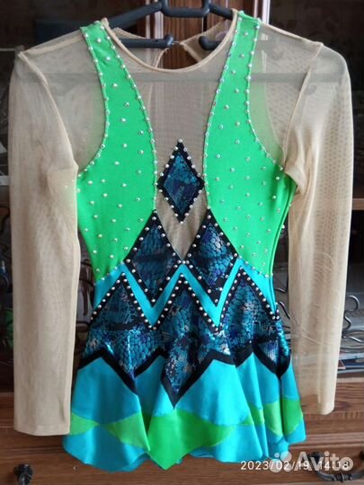 Платье для фигурного катания 134 140