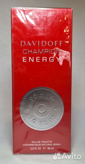 Туалетная вода Davidoff Champion Energy 90 ml