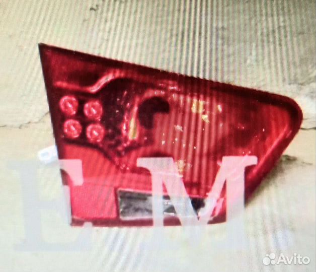 Фонарь левый внутренний kia cerato 2