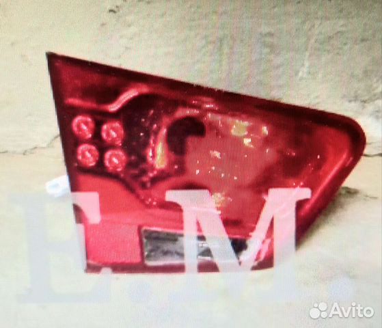 Фонарь левый внутренний kia cerato 2