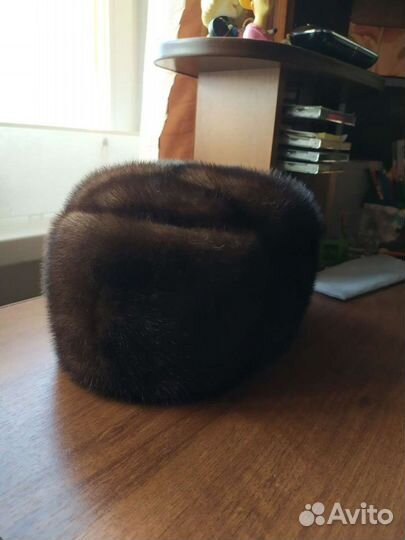 Мужская меховая норковая шапка