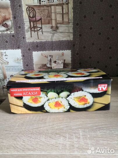 Набор для приготовления роллов. Машинка для роллов